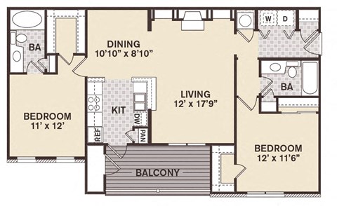 Cambridge Square Floor Plan at Providence at Old Meridian, Carmel